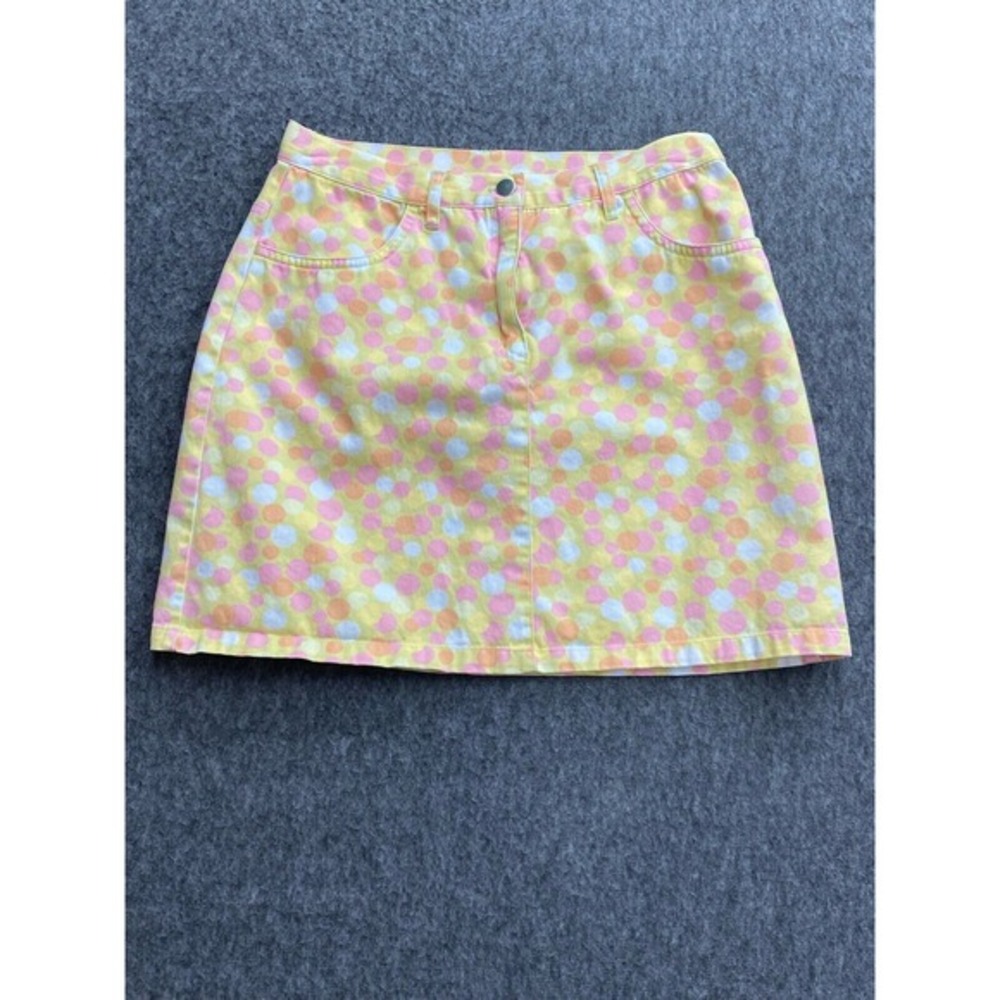 Talbots Kids Casual Mini Pencil Skirt 10 Confetti Polka‎ Dot
